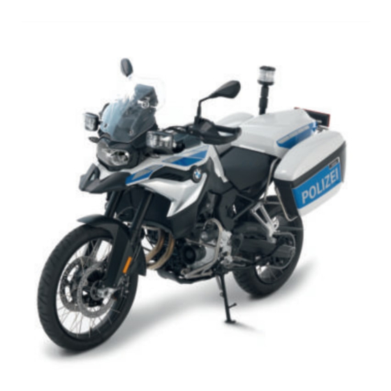BMW Motorrad F 850 GS special vehicle 2021 Rider's Manual