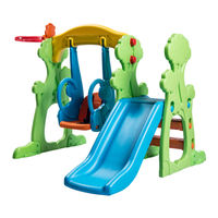 Grow 'N Up First Steps Scramble N Slide Assembly Instructions Manual