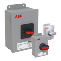 ABB eOT580 Series Installation Instructions Manual