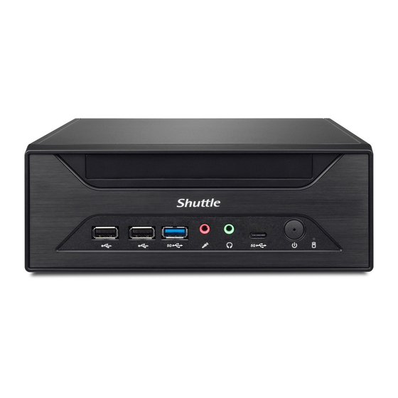 Shuttle XH610G2 Quick Manual