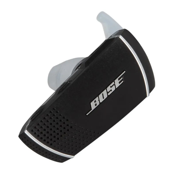 Bose Bluetooth Owner's Manual