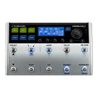 Tc-Helicon VOICELIVE 3 Quick Manual