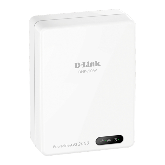 D-Link PowerLine DHP-700AV User Manual