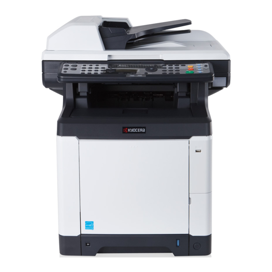 Kyocera FS-C2026MFP Operation Manual