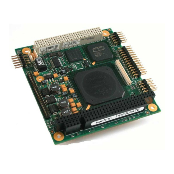 Kontron MOPSlcdLX User Manual