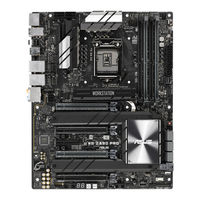 Asus WS Z390 PRO Manual