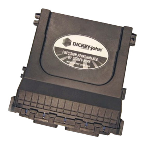 Dickey-John INTELLIAG ISO6 Quick Start Manual