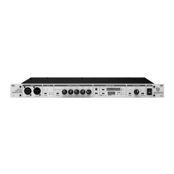 Brainstorm Electronics SR-15+ Operation Manual