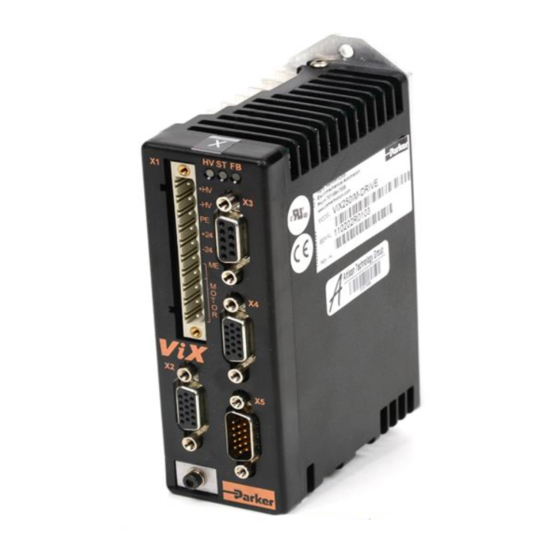 Parker ViX250IM User Manual