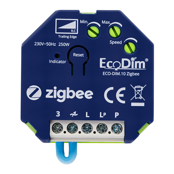EcoDim Eco-Dim.10 Zigbee User Manual