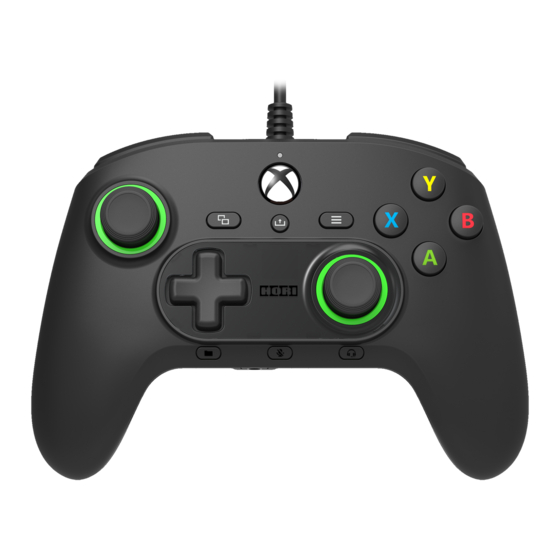 HORI Xbox Series X|S Instruction Manual