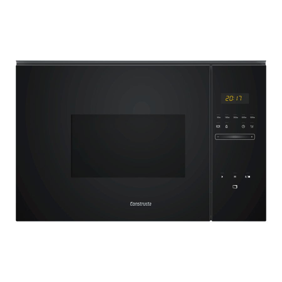 CONSTRUCTA CC4P91560 User Manual And Installation Instructions