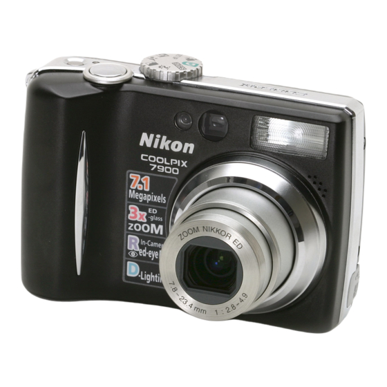 Nikon COOLPIX 7900 Instructions Manual
