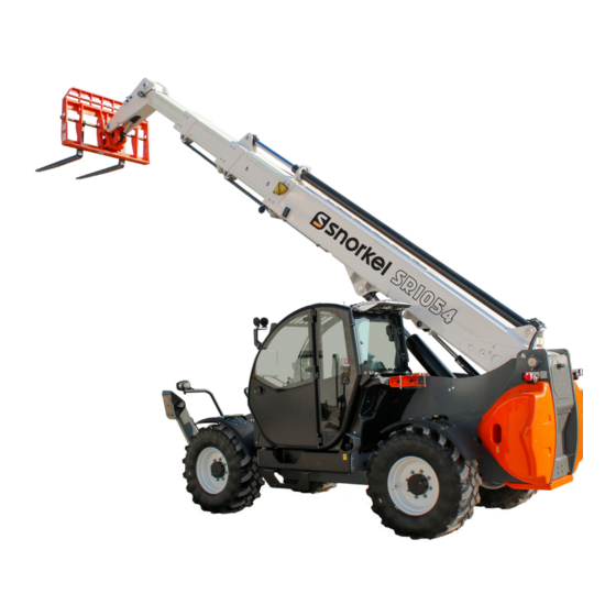 Snorkel SR9244 Operator And  Maintenance Manual