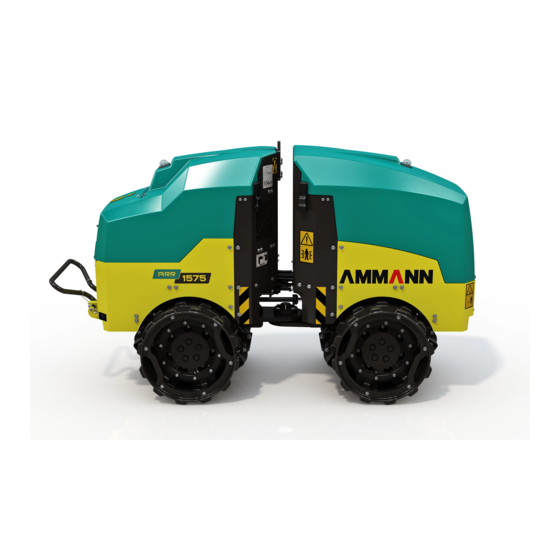 Ammann ARR 1575 Workshop Manual