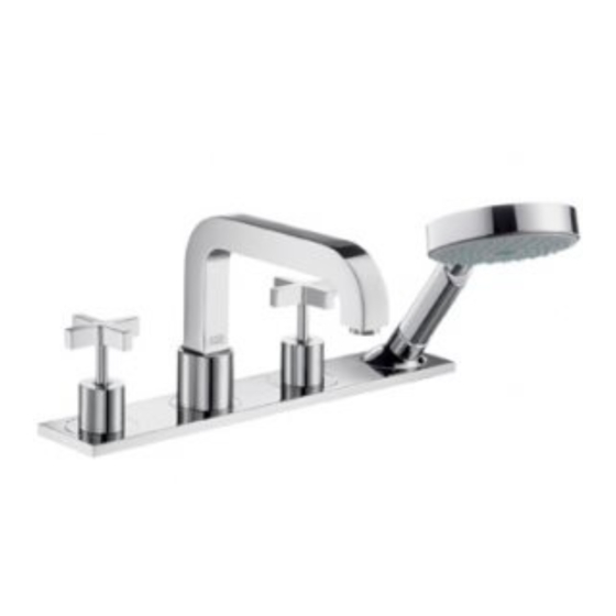 Hans Grohe Axor Citterio 39443 Series Manual