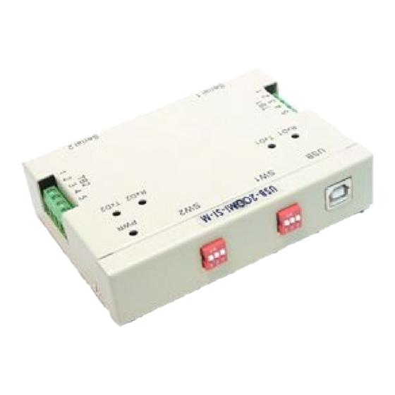 CoolGear USB-2COMi-SI-M User Manual