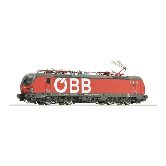 roco Rh 1293 OBB Operating Manual