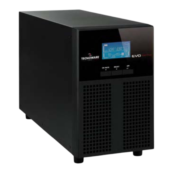 Tecnoware EVO DSP PLUS MM 1.0 - pf 0,9 User Manual