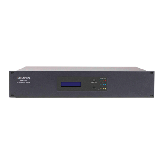 MIKAFON DP Series Manuals