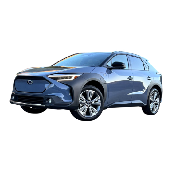 Subaru Solterra 2024 Manual