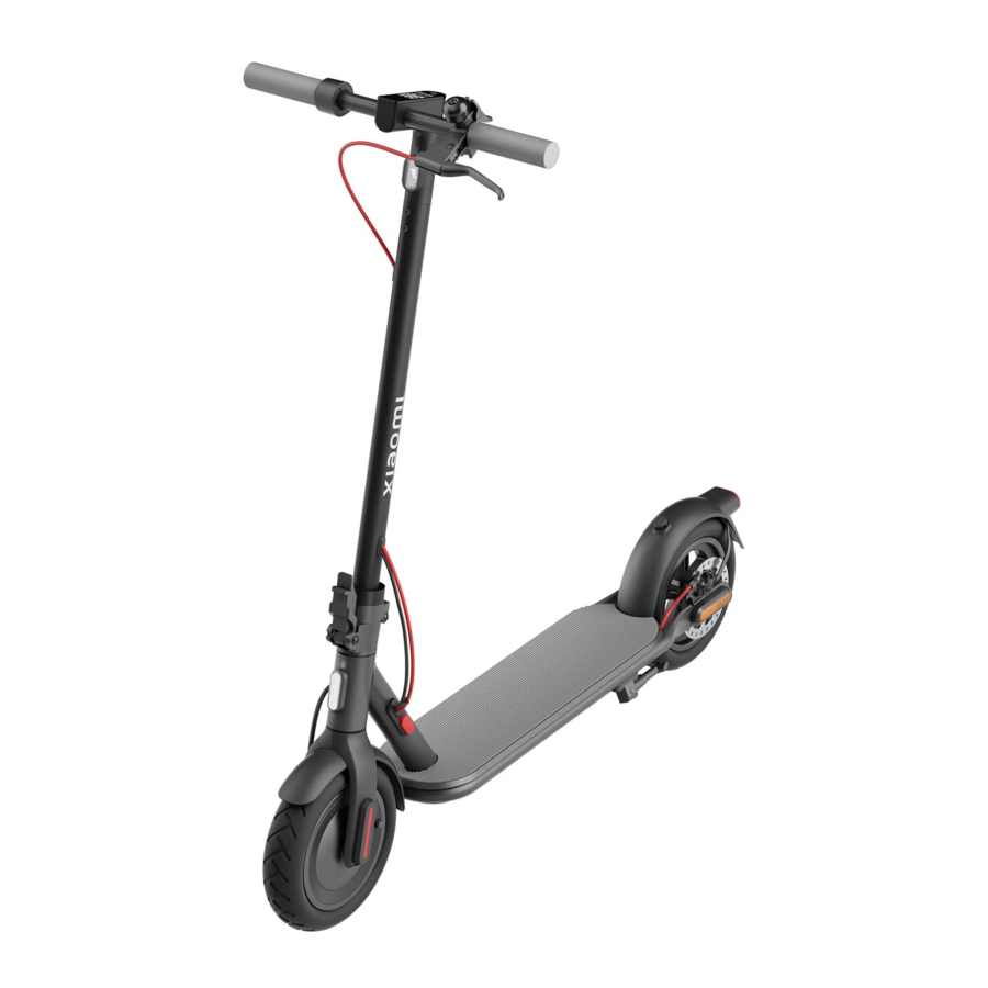 Xiaomi Mi Electric Scooter 4 Manual