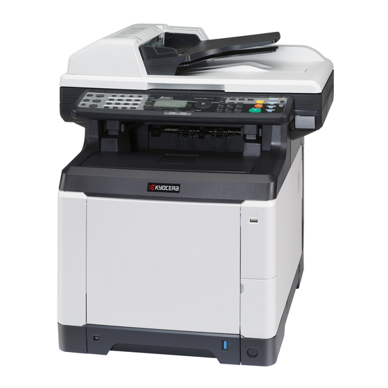 Kyocera FS-C2026MFP Operation Manual