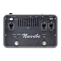 Korg Nuvibe Owner's Manual