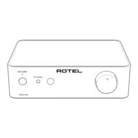 Rotel RDA-06 Owner's Manual