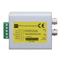 BBV CTI/1 Installation Manual