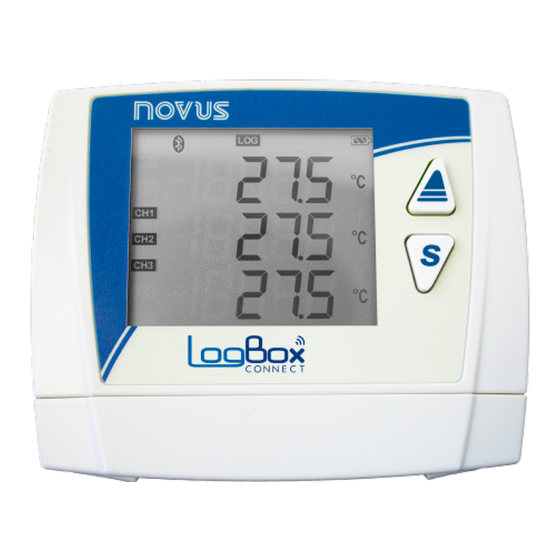 Novus LogBox-BLE Instruction Manual