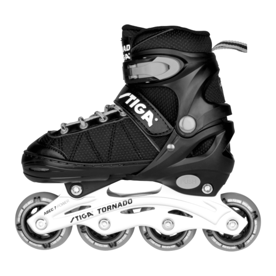 Stiga Inline Skates Tornado 80-2040-XX Assemble, Instruction Manual