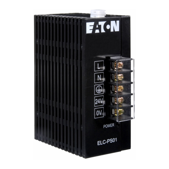 Eaton ELC-PS01 Instruction Sheet