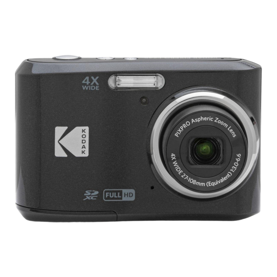 Kodak PIXPRO FZ45-WH User Manual