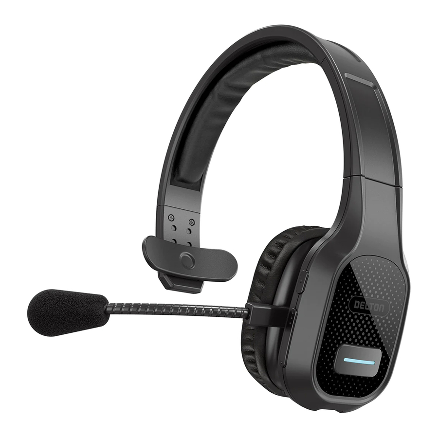 Delton 20x - Wireless Headset Manual
