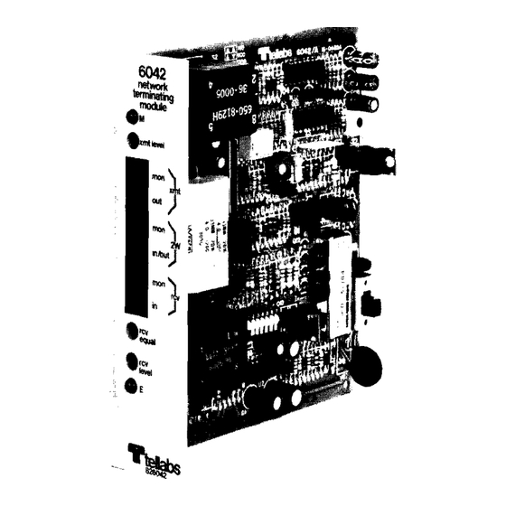 Tellabs 6042 Technical Manual