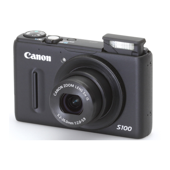 Canon S100 Service Manual