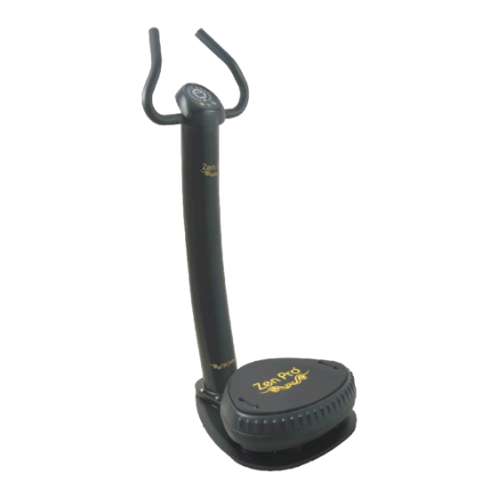 Orbit Fitness Zen Pro TVR-390 User Manual