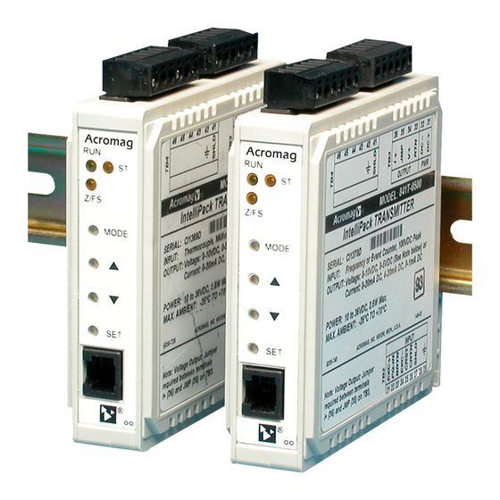 Acromag IntelliPack 801T Series User Manual