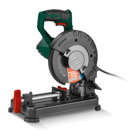 Parkside PMTS 180 A1 Translation Of The Original Instructions