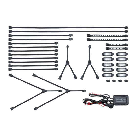 Kuryakyn PRISM+ PRO KIT WITH CONTROLLER Installation Instructions Manual