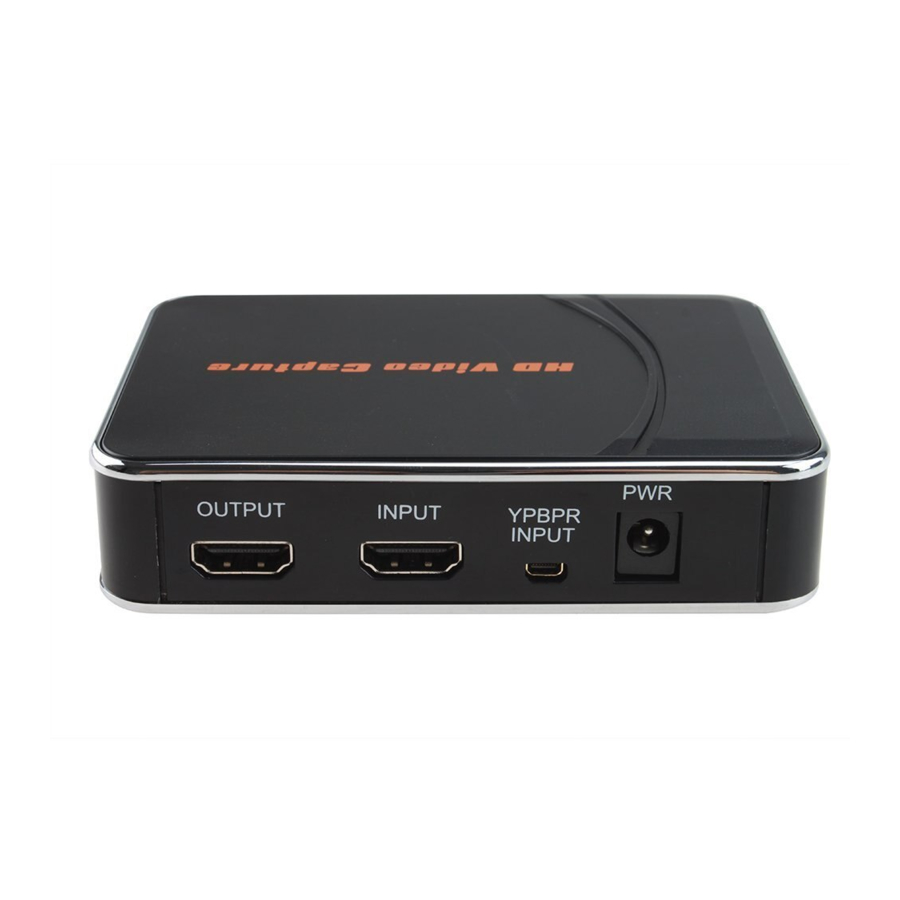 EzCAP ezcap280 Quick Start Manual