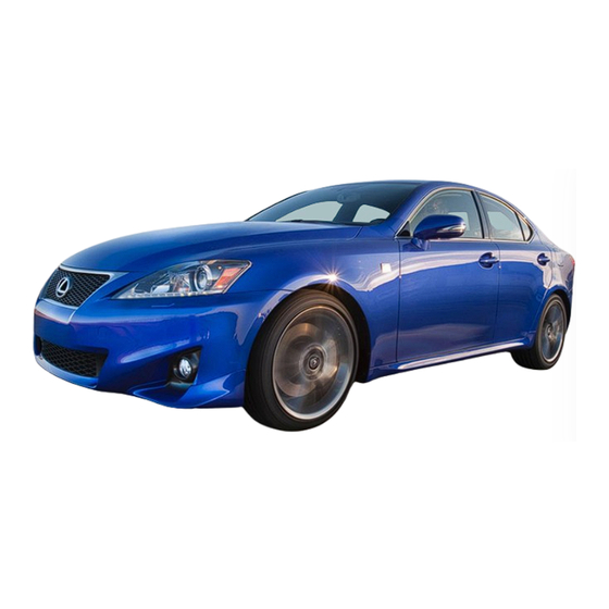 Lexus IS220d 2011 Manual