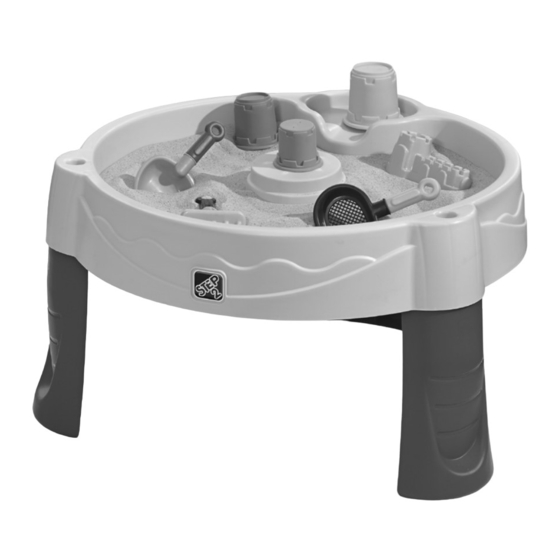 Step 2 Sand Castle Play Table 8445 Quick Start Manual