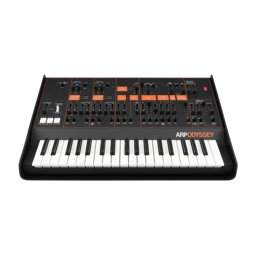 ARP odyssey Owner's Manual