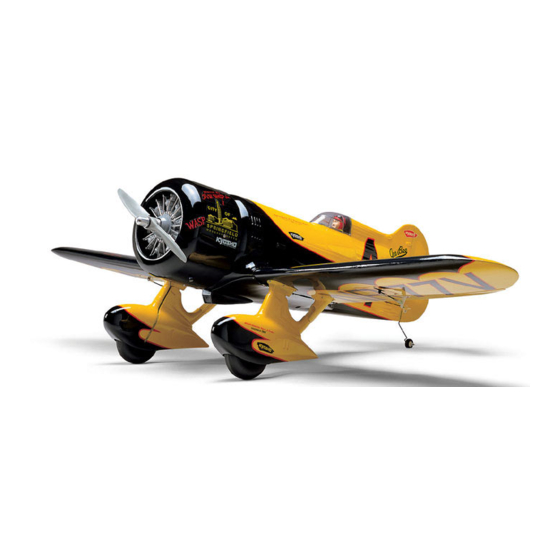Kyosho Gee Bee Z 40 Manuals