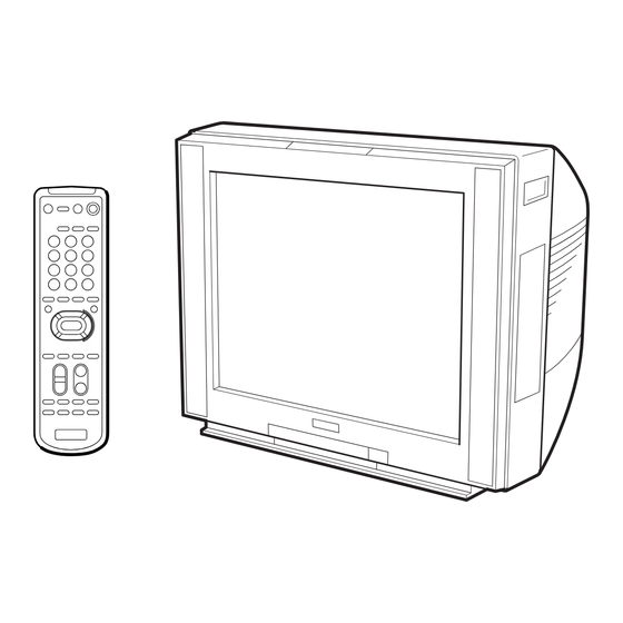 Sony KV-EF29N90 Service Manual