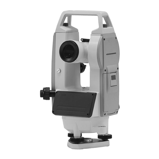 Sokkia DT7C Operator's Manual