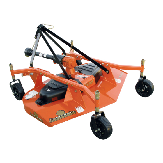 Land Pride PATRIOT FDR1648 Operator's Manual