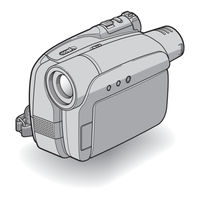Sony MiniDV Handycam DCR-HC26 Operating Manual